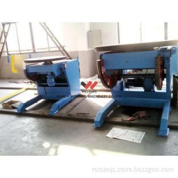 Blue Self - Adjustable Pipe Welding Positioners Vessel Load